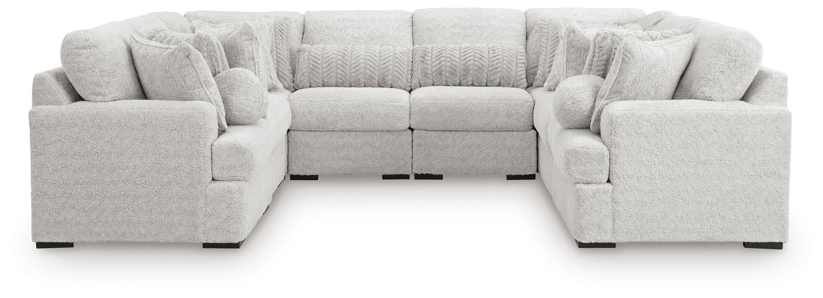 Cuddle Plush 8-Piece Sectional (PC59106-SI)