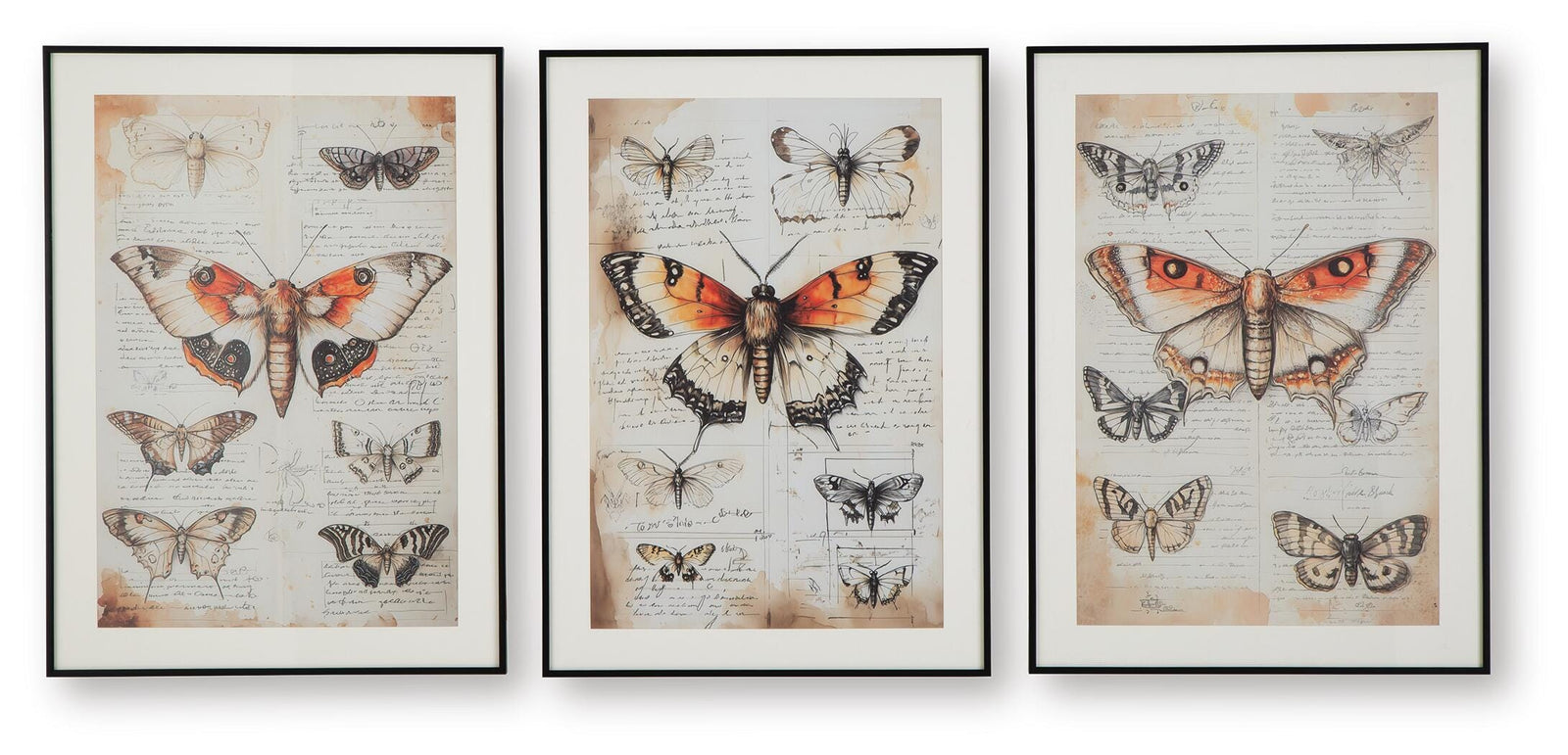 Jossletts Wall Art (Set of 3) (A8000490-SI)