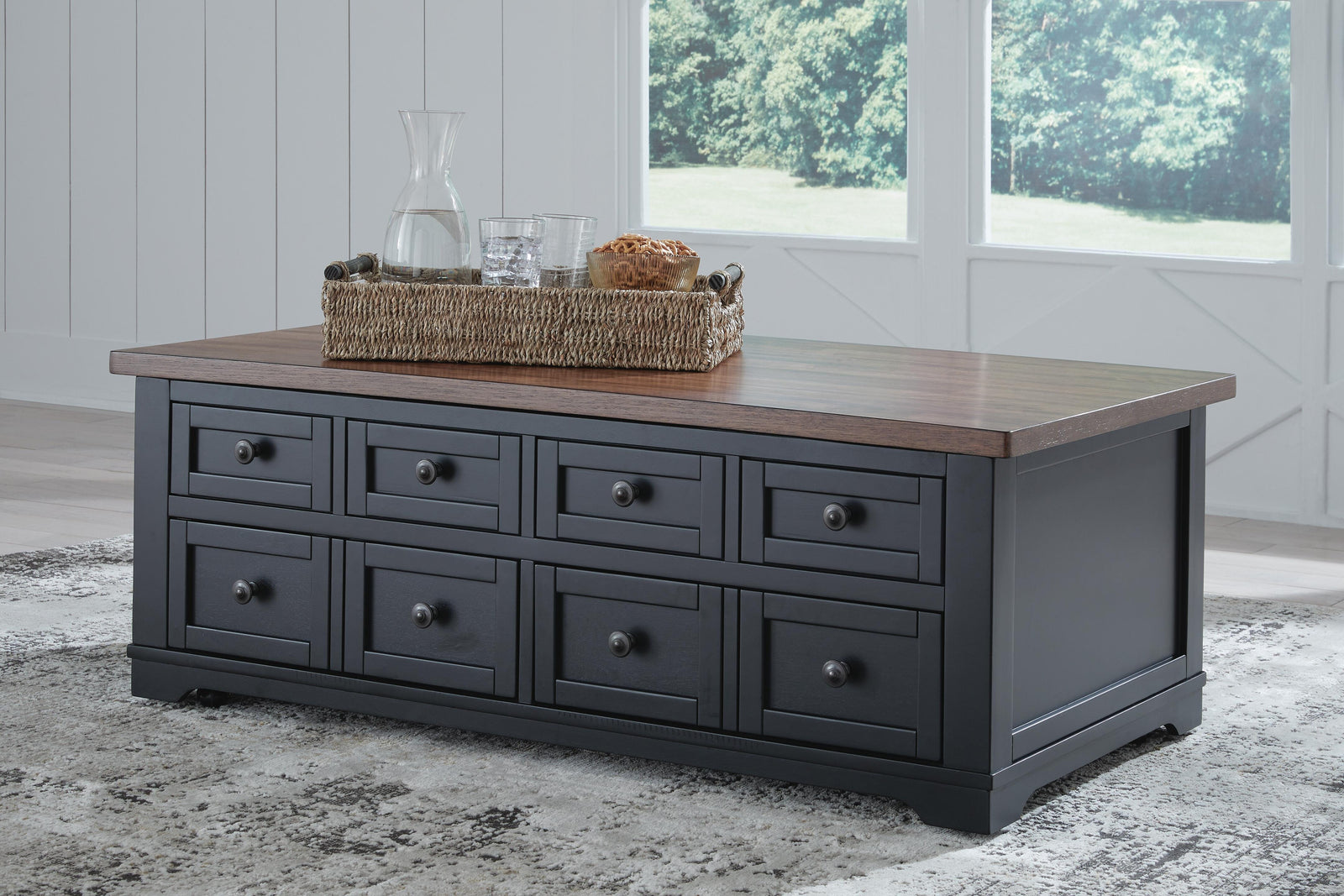 Wildenauer Lift-top Coffee Table and 2 Chairside End Tables (T664-SI) - Image 16