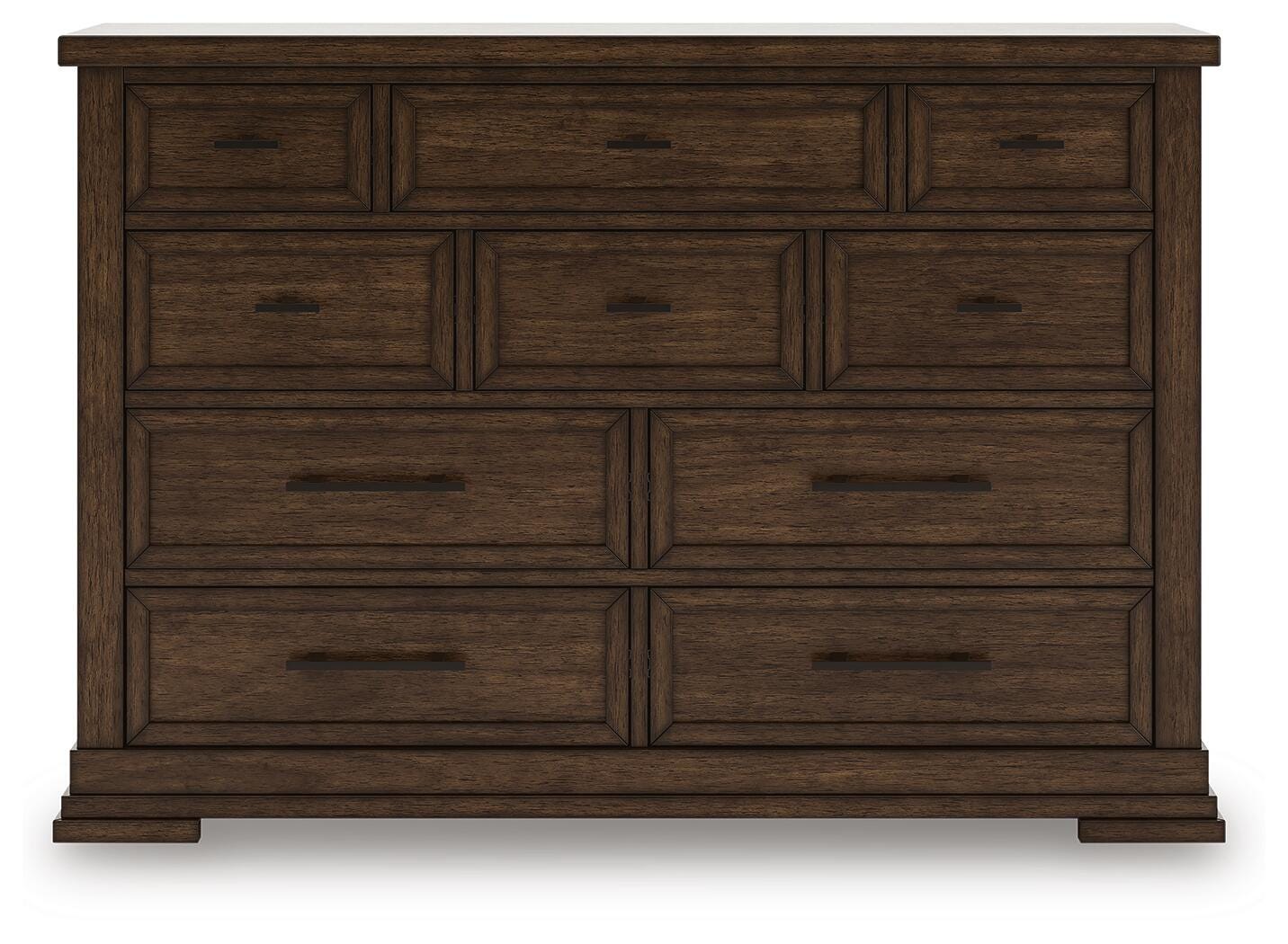 Taffenbrook Dresser - Medium Brown (B849-SI)