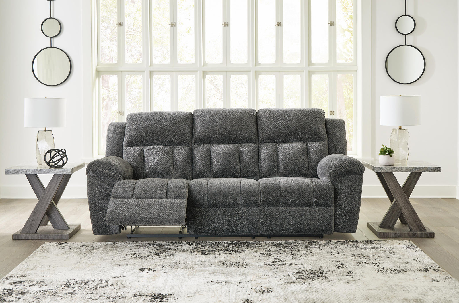 Frohn Reclining Loveseat with Console (37406-SI) - Image 20