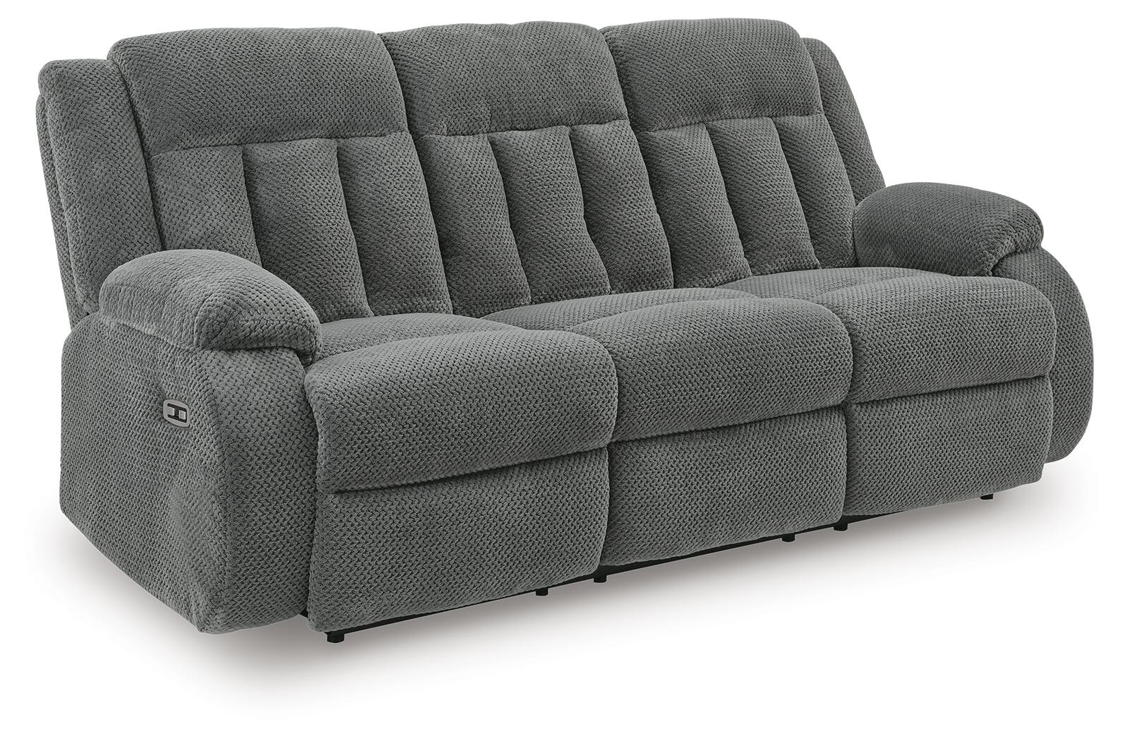 Observation Power Reclining Sofa with Drop Down Table (PC21405-SI)
