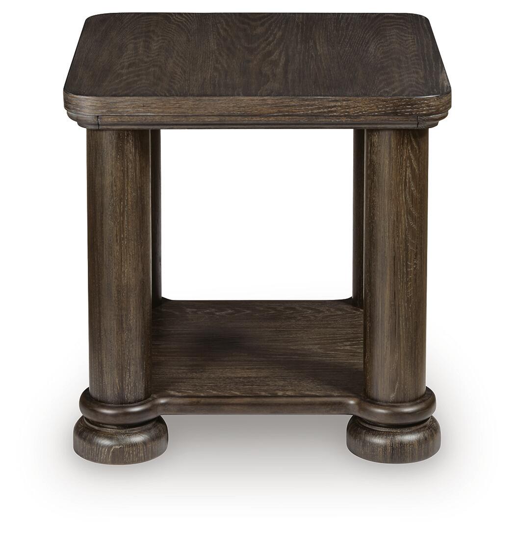 Bannette End Table - Dark Brown (T605-SI) - Image 4