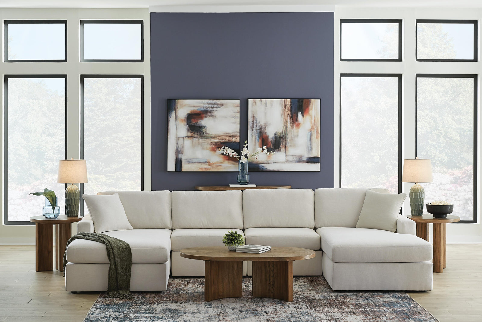 Modmax 4-Piece Sectional with Chaise (92103-SI) - Image 3