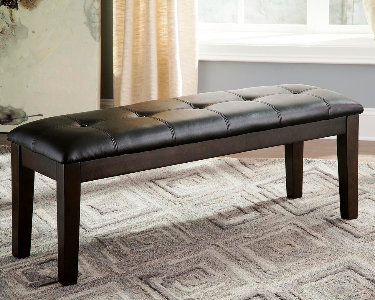 Haddigan Dining Bench (D596-SI) - Image 2