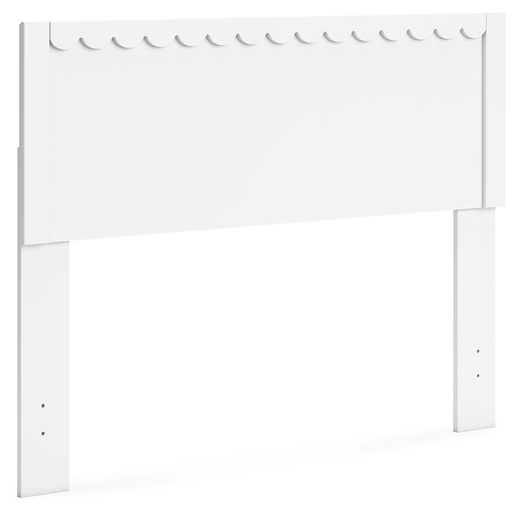 Hallityn Panel Headboard (Youth) - White (EB1810-SI)
