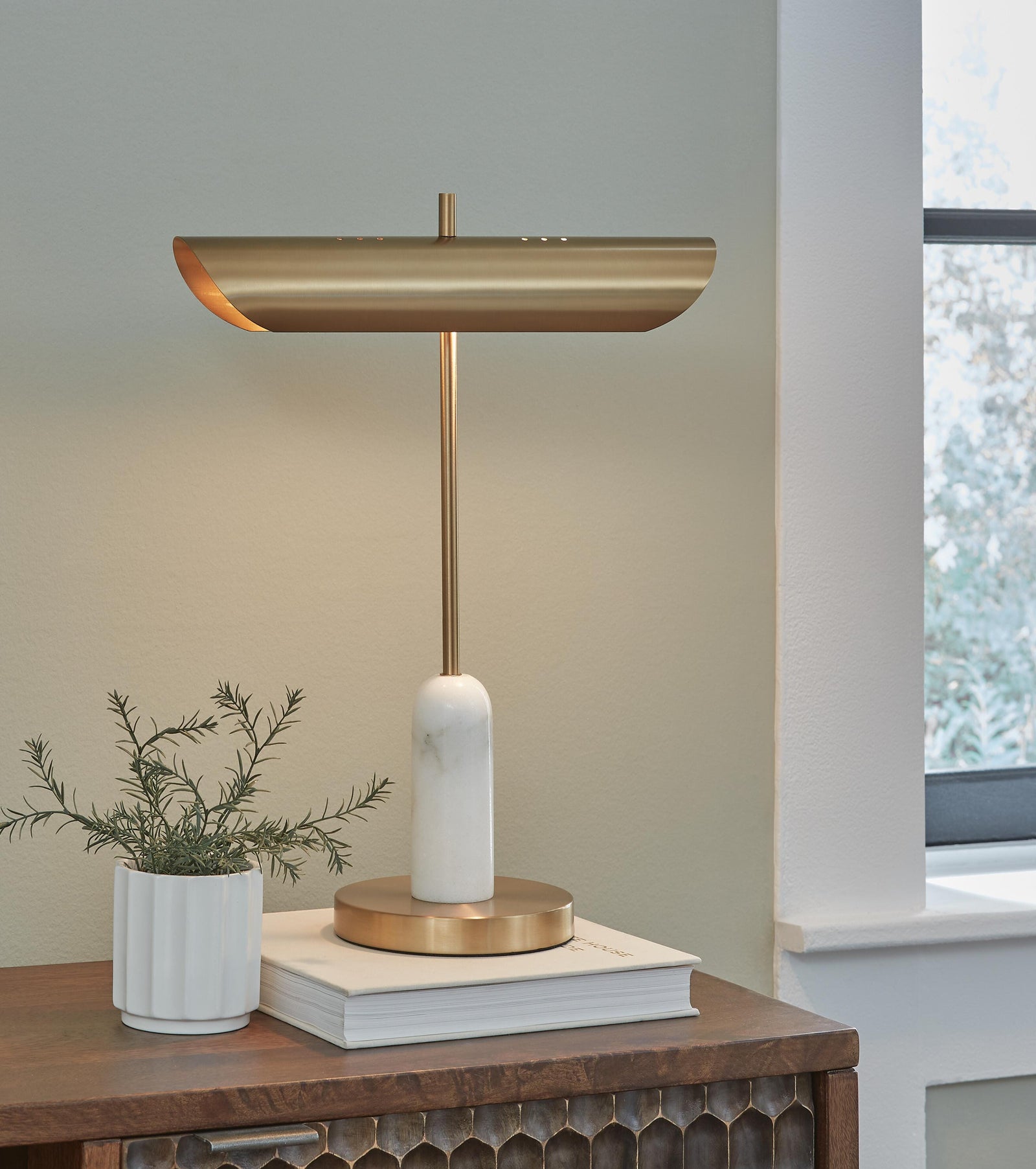 Rowleigh Desk Lamp (L734392-SI) - Image 2