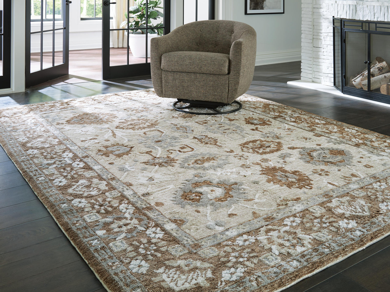 Ainswick Memory Foam Large Rug (R40788-SI) - Image 2