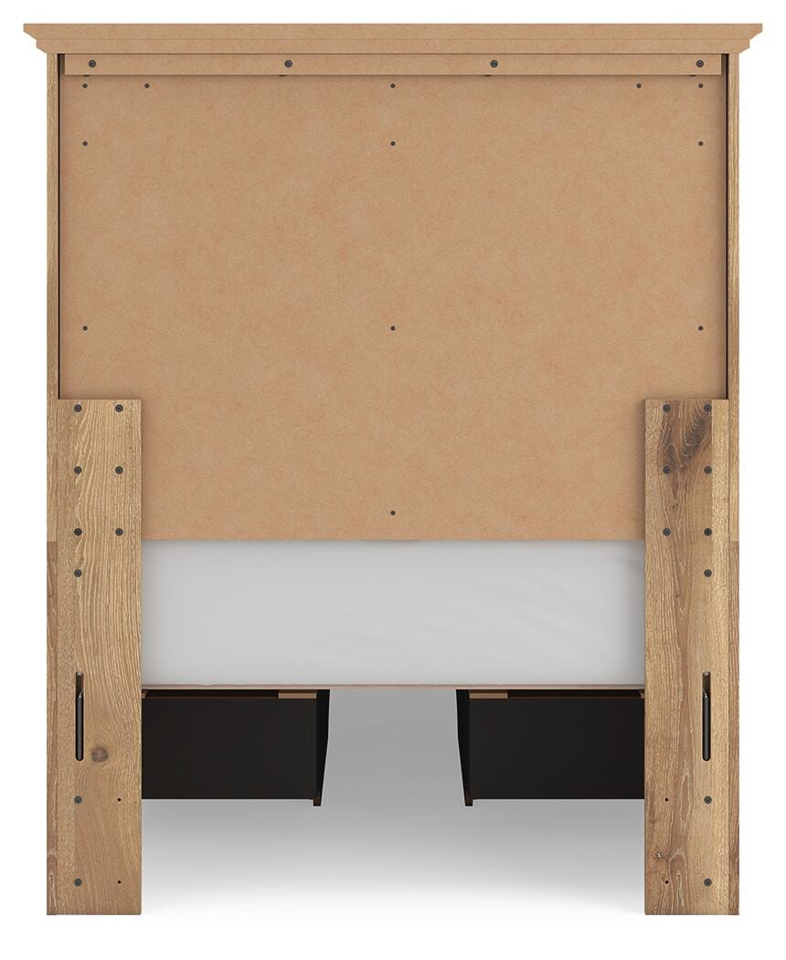Makidern Twin Panel Storage Bed (PCB1170-SI) - Image 7