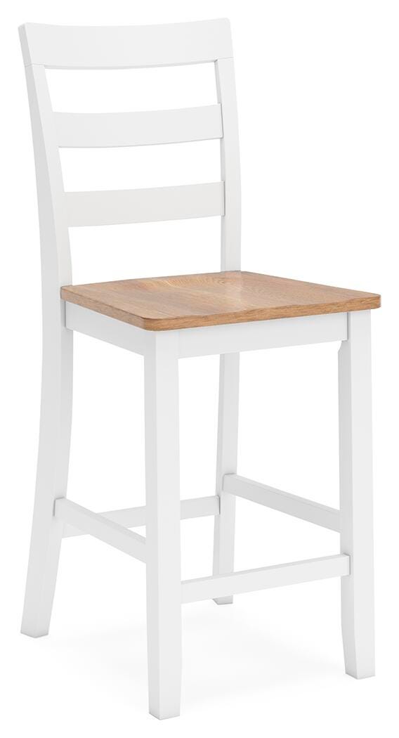Gesthaven Counter Height Dining Table and 4 Barstools (D398-SI) - Image 2