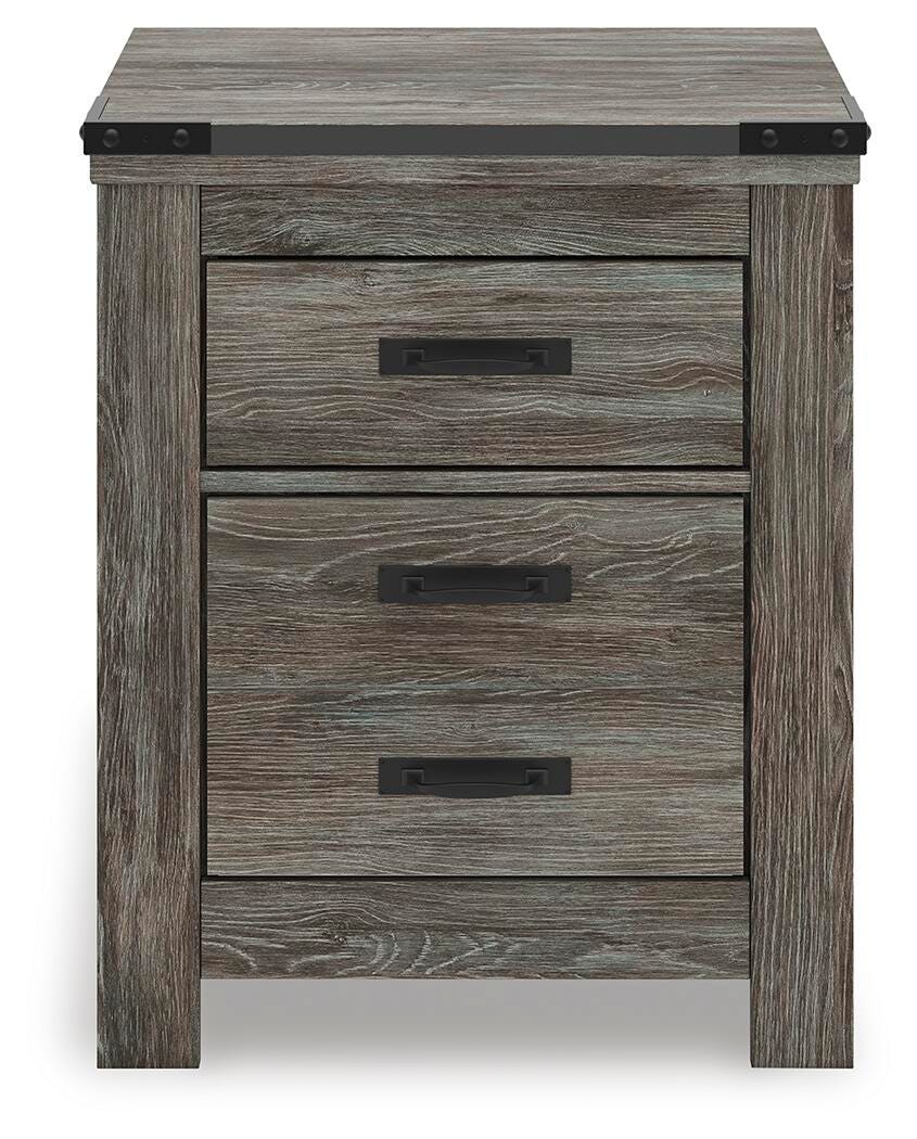 Frandern Nightstand - Gray (B4480-SI)