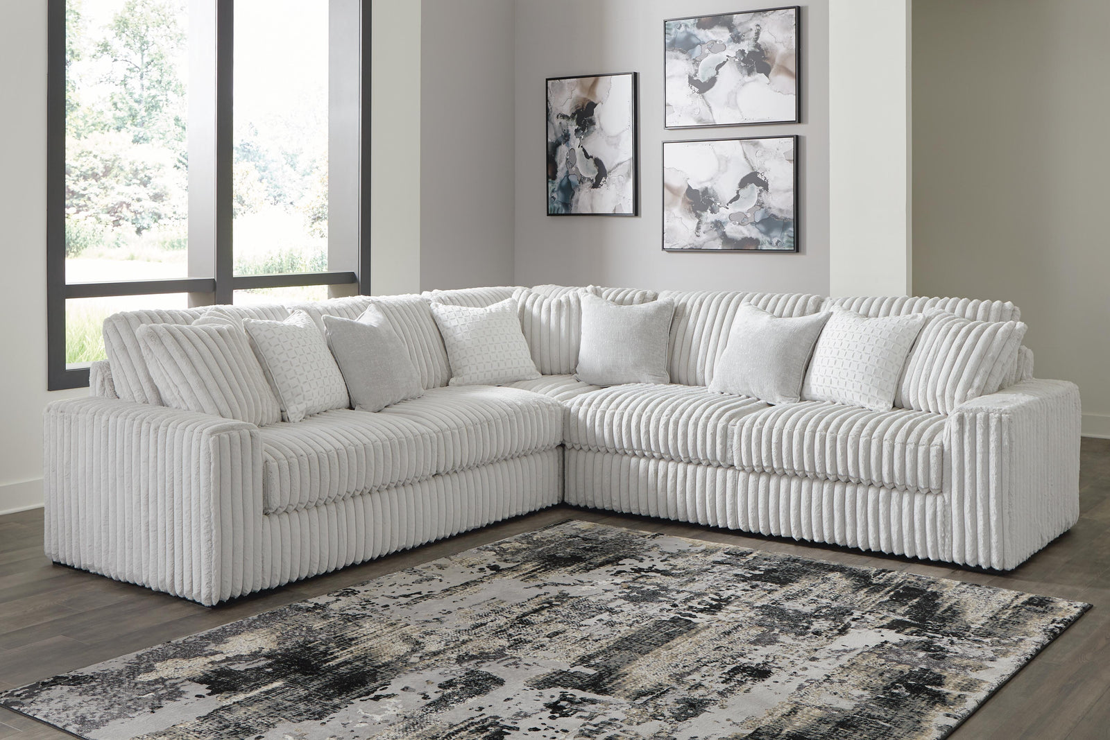 Stupendous 3-Piece Sectional (25903-SI) - Image 3