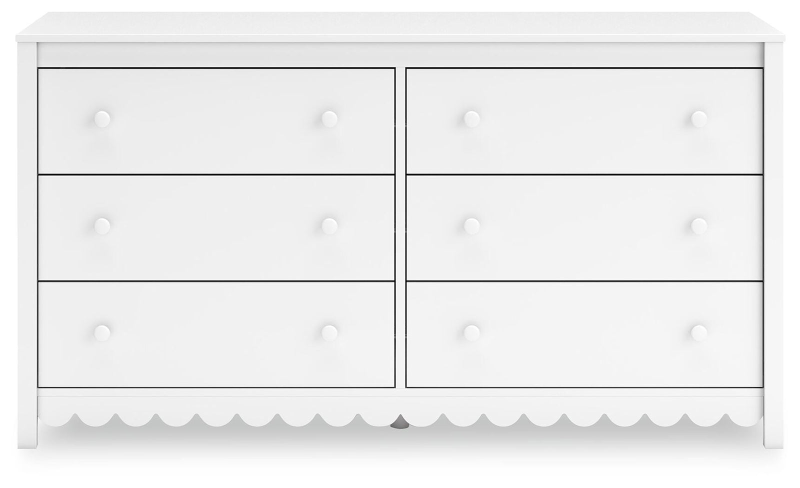 Hallityn Dresser (Youth) - White (EB1810-SI)