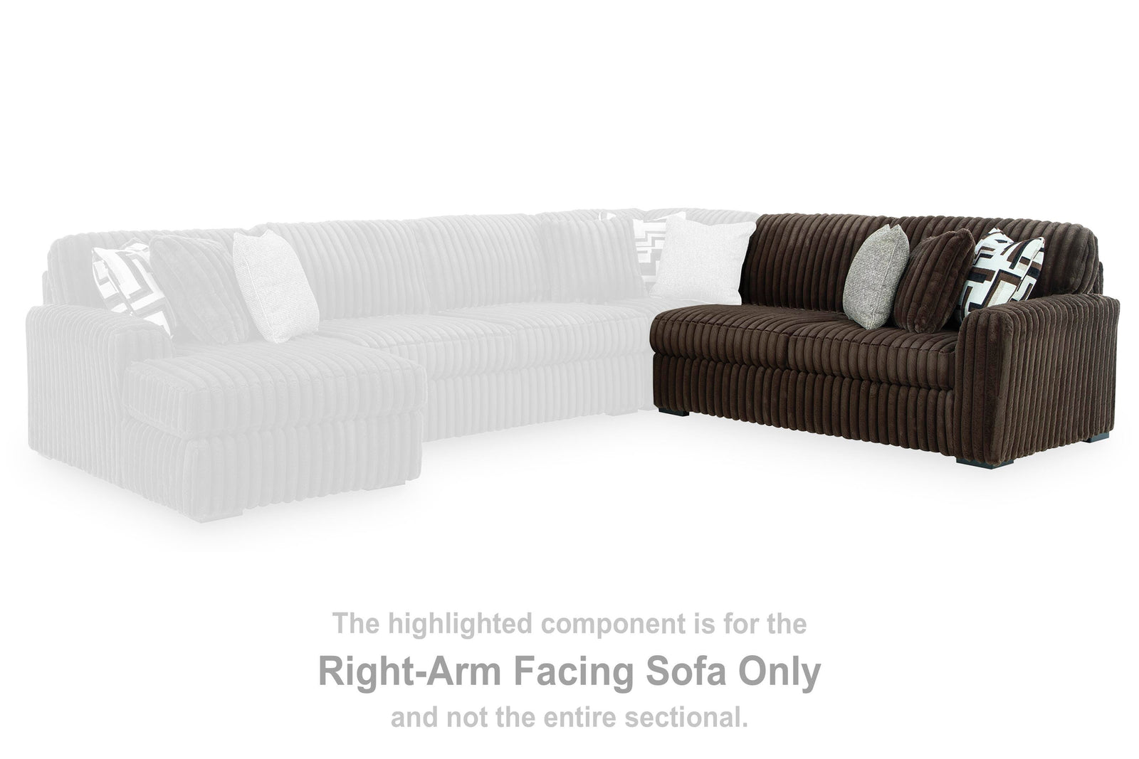 Midnight-Madness Oversized Chaise (98104-SI) - Image 27