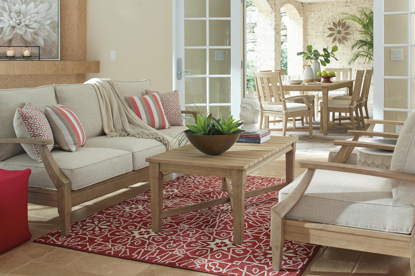 Clare View Right-Arm/Left-Arm Loveseat (P801-SI) - Image 23