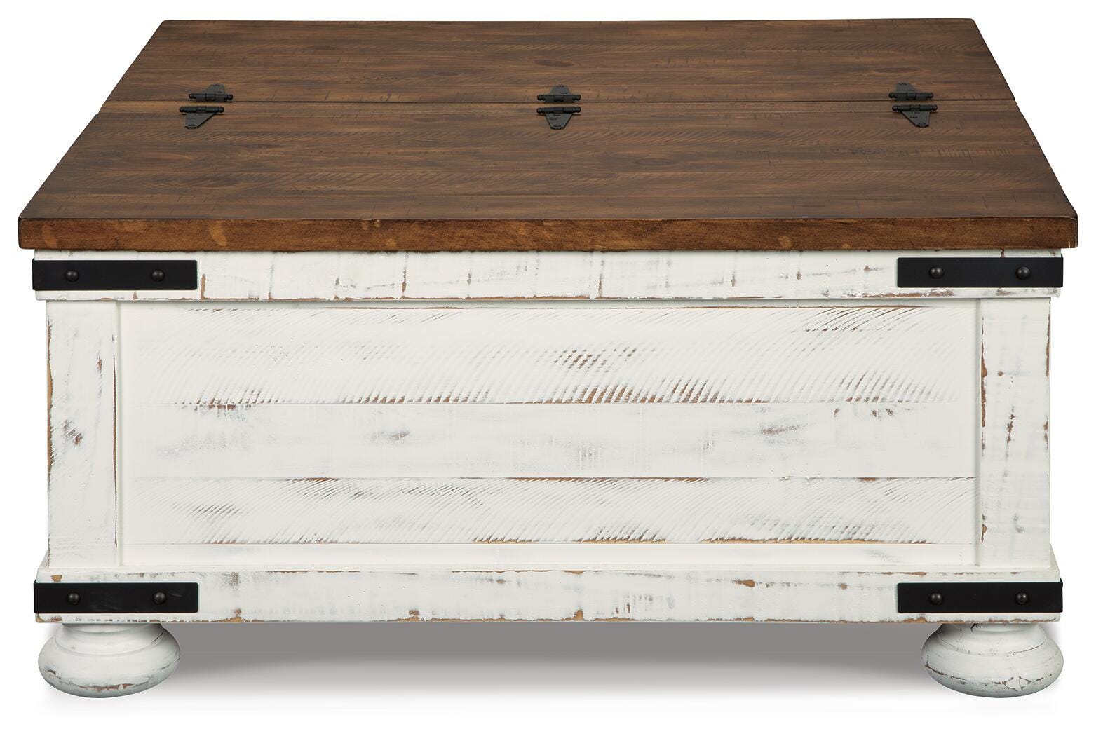 Wystfield Coffee Table and 2 End Tables - White/Brown (T459-SI) - Image 17