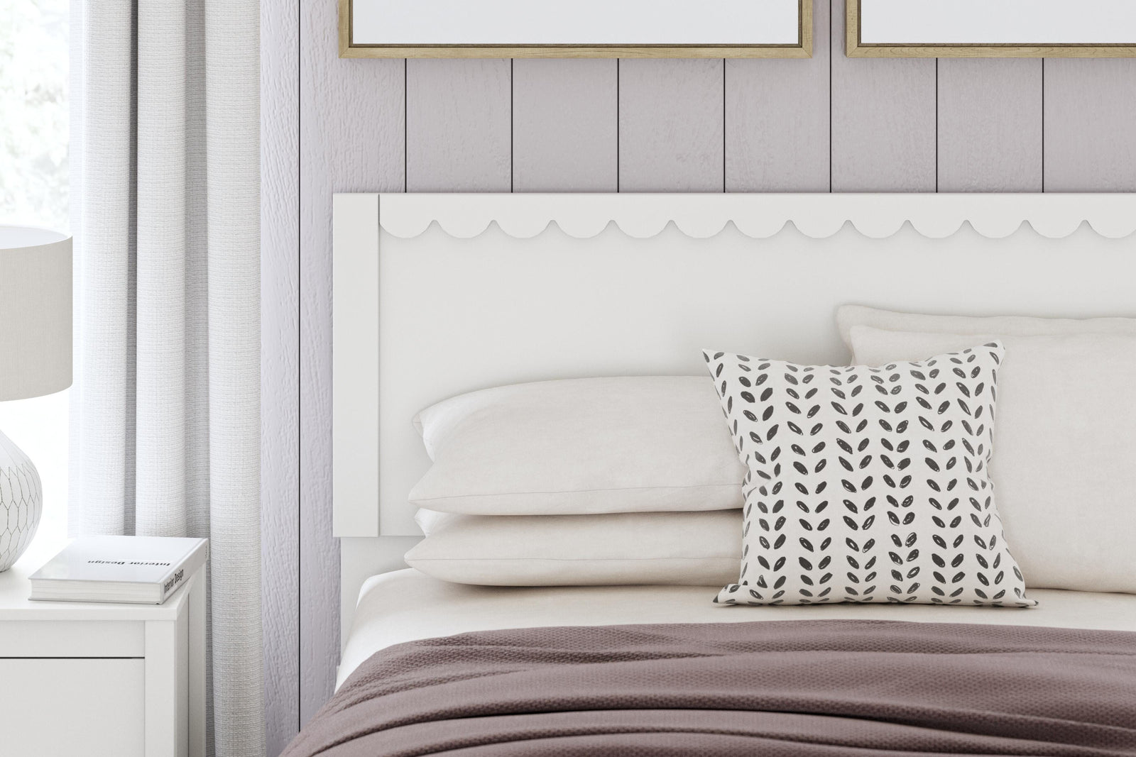 Hallityn Panel Headboard (Youth) - White (EB1810-SI) - Image 3