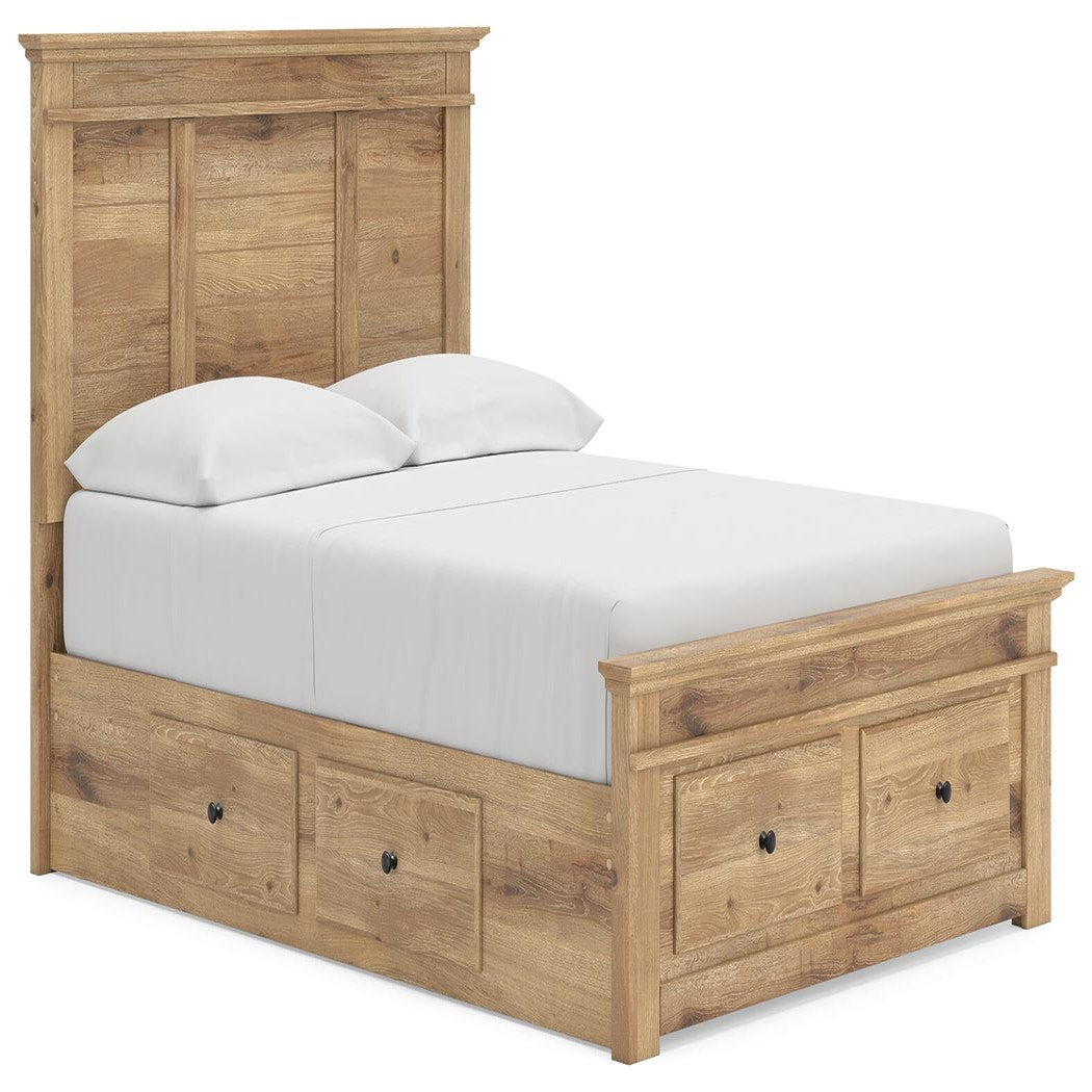 Makidern Full Panel Storage Bed (PCB1170-SI)