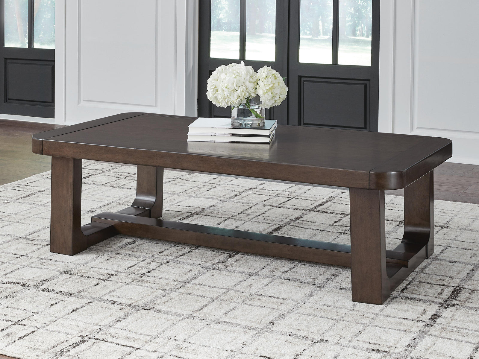 Breckington Coffee Table - Dark Brown (T856-SI) - Image 2