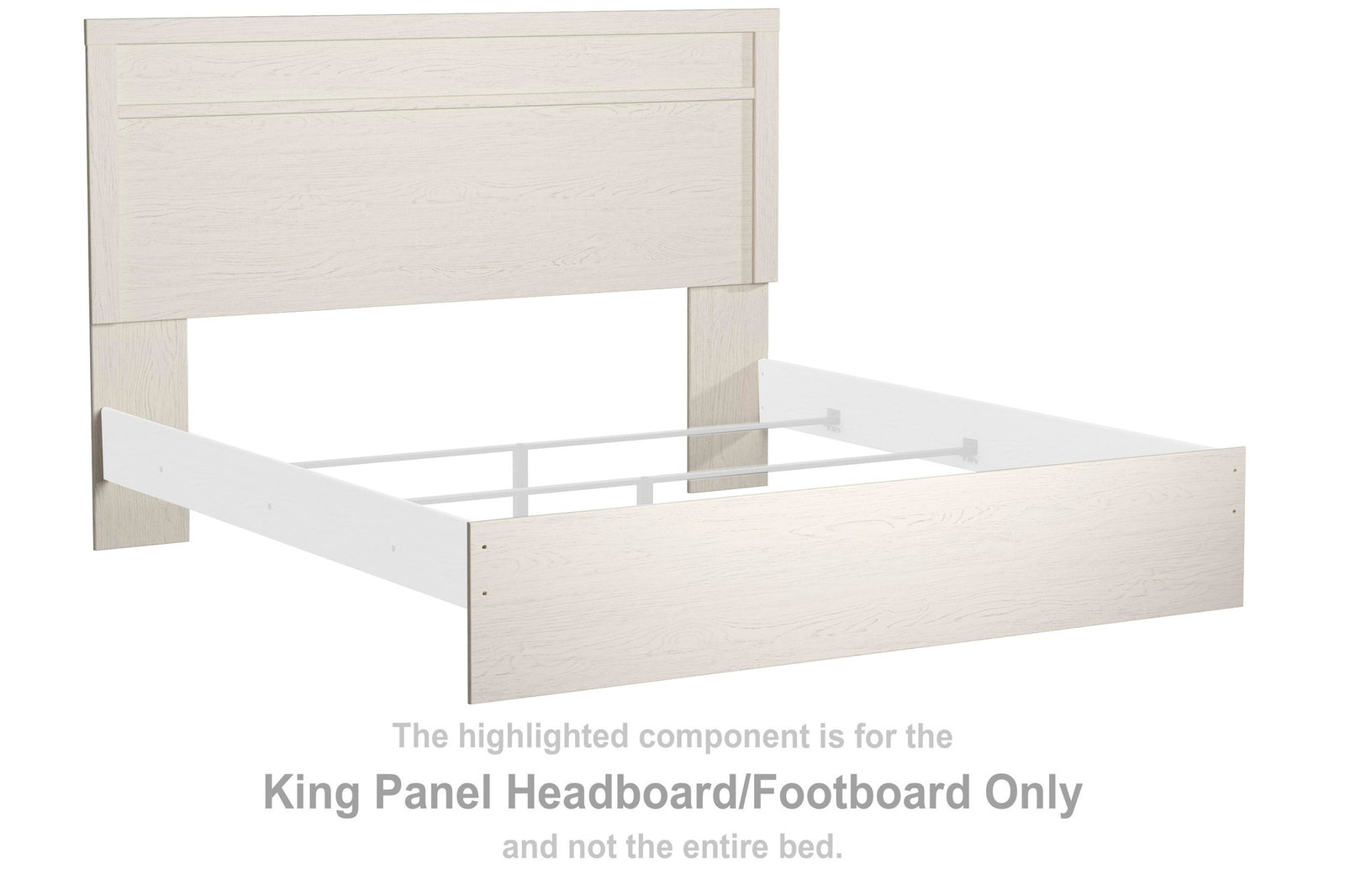Stelsie Panel Headboard/Footboard - White (B2588-SI)