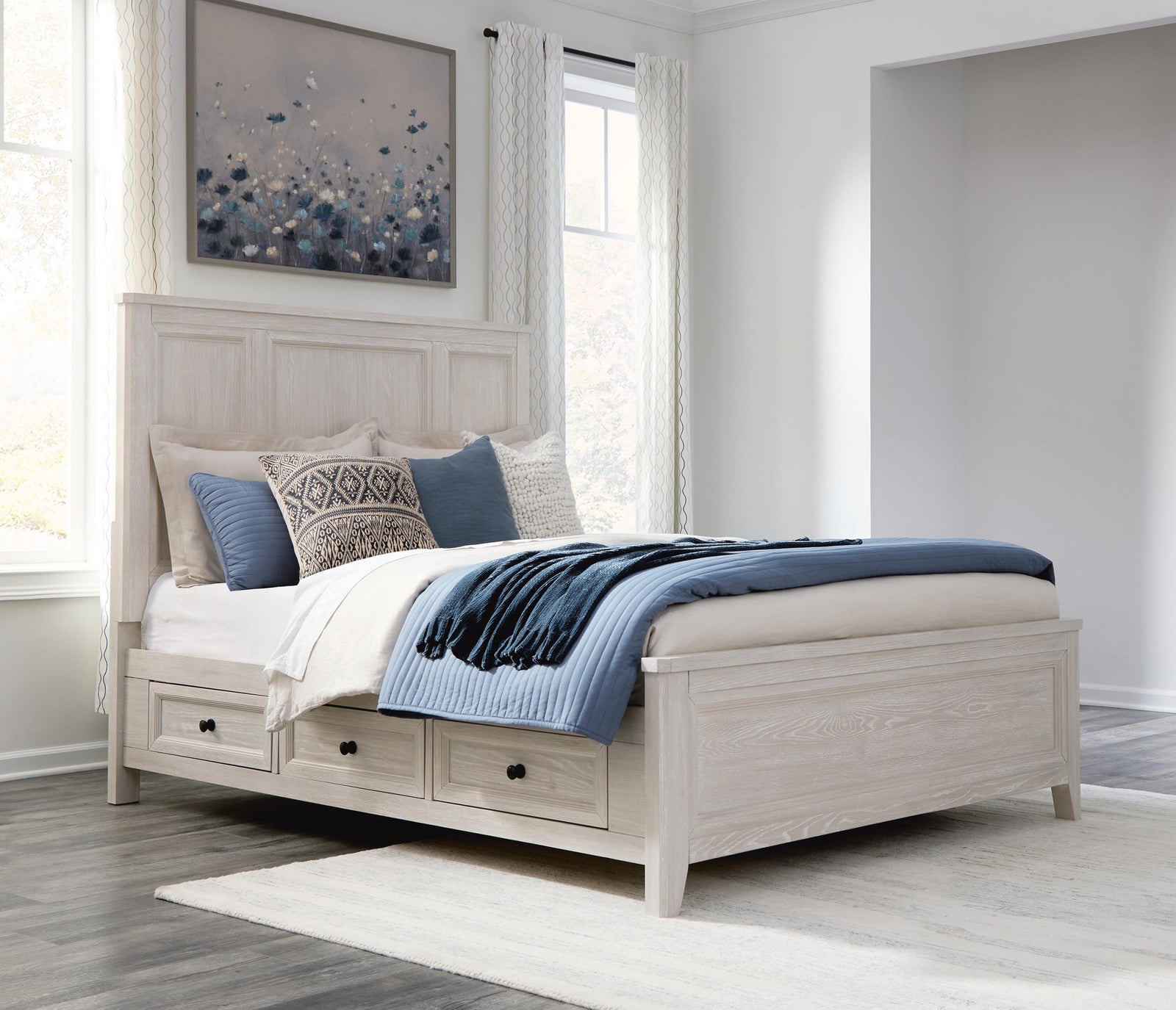 Darbonton Queen Panel Storage Bed (PCB853-SI) - Image 6