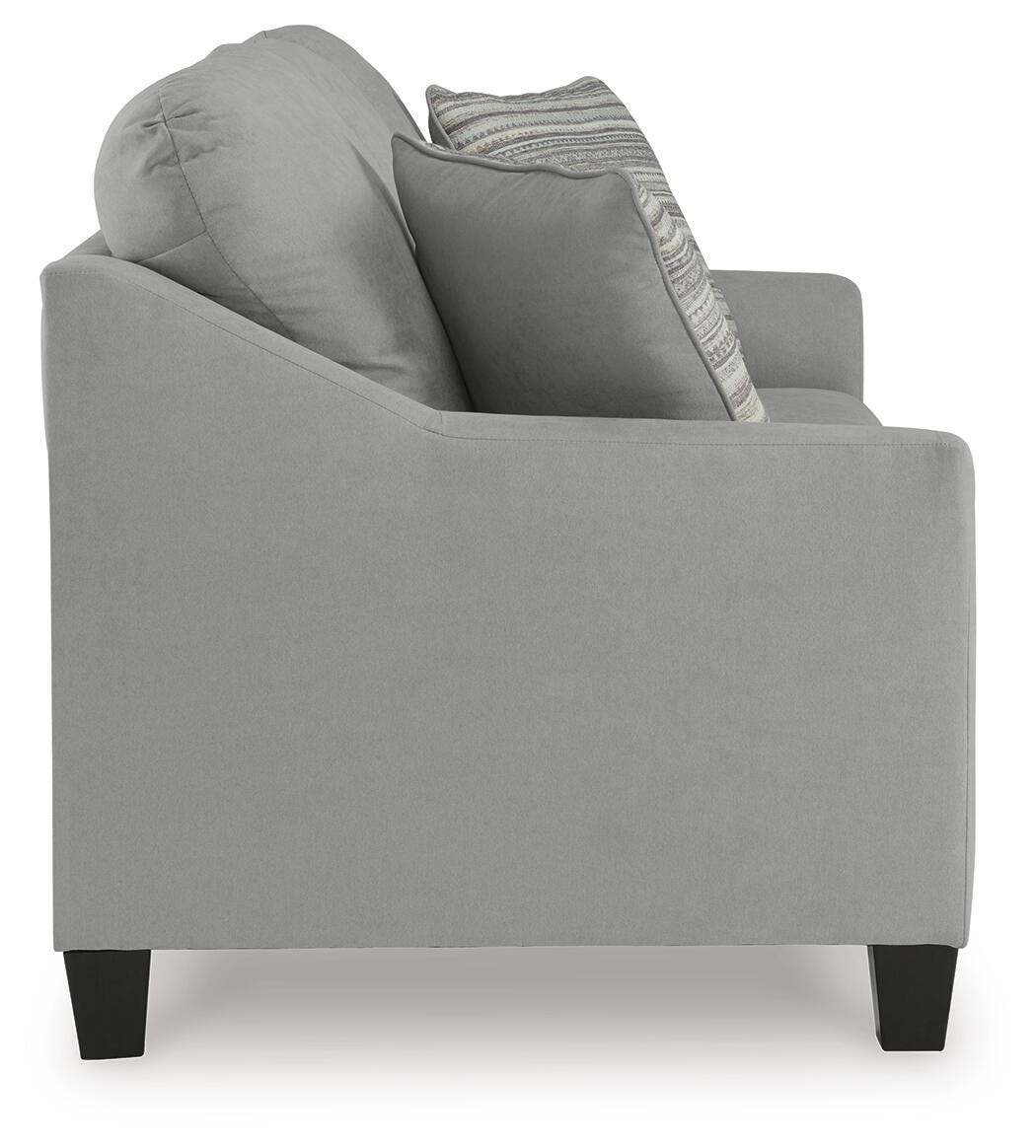 Adlai Sofa, Loveseat, Chair and Ottoman (30103-SI) - Image 4