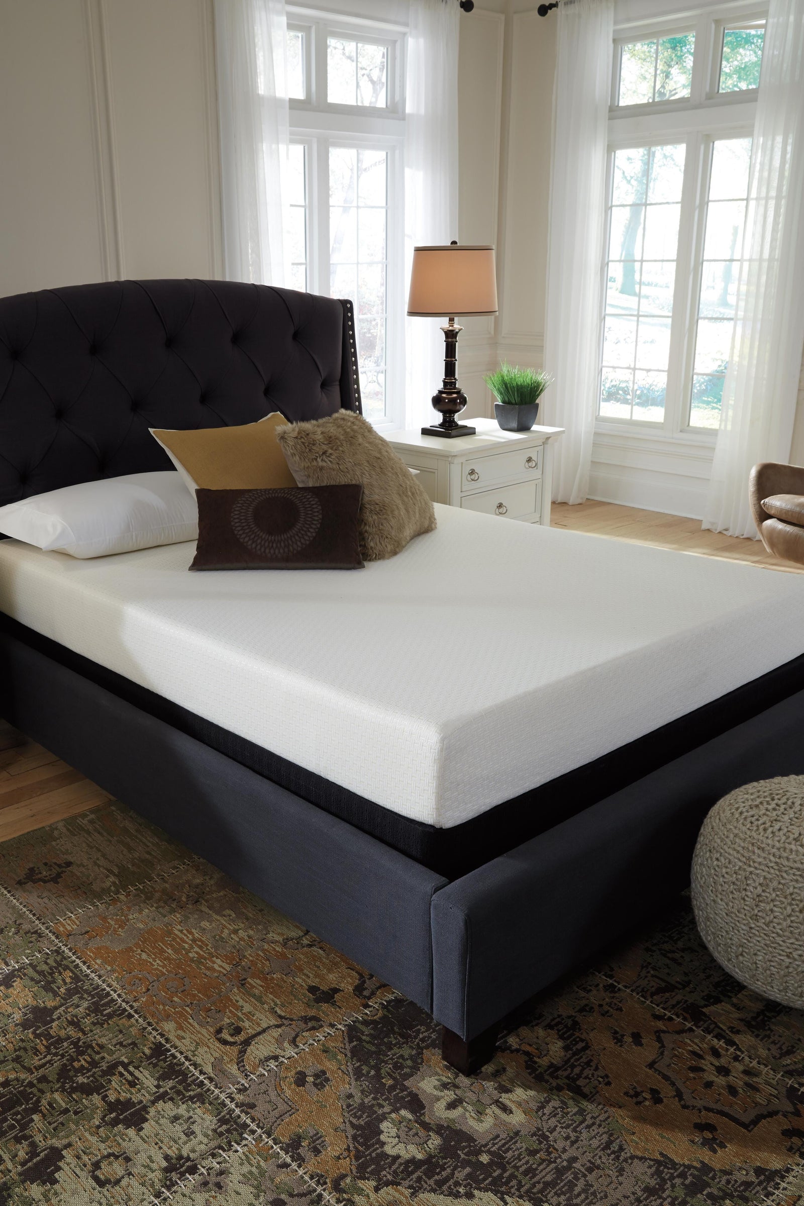 Chime 8 Inch Memory Foam Queen Mattress in a Box (M726-SI) - Image 13