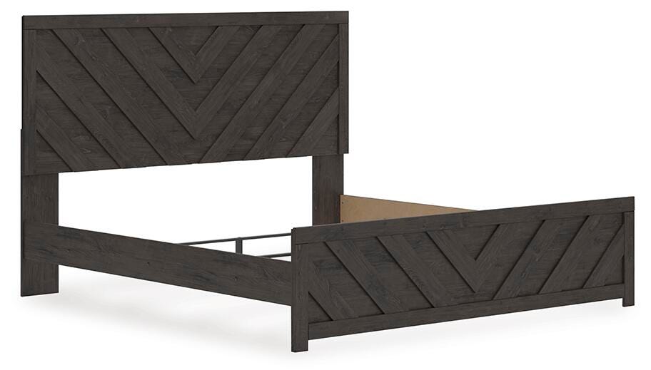 Prendonea Panel Bed, Dresser and Nightstand (B3789-SI) - Image 15