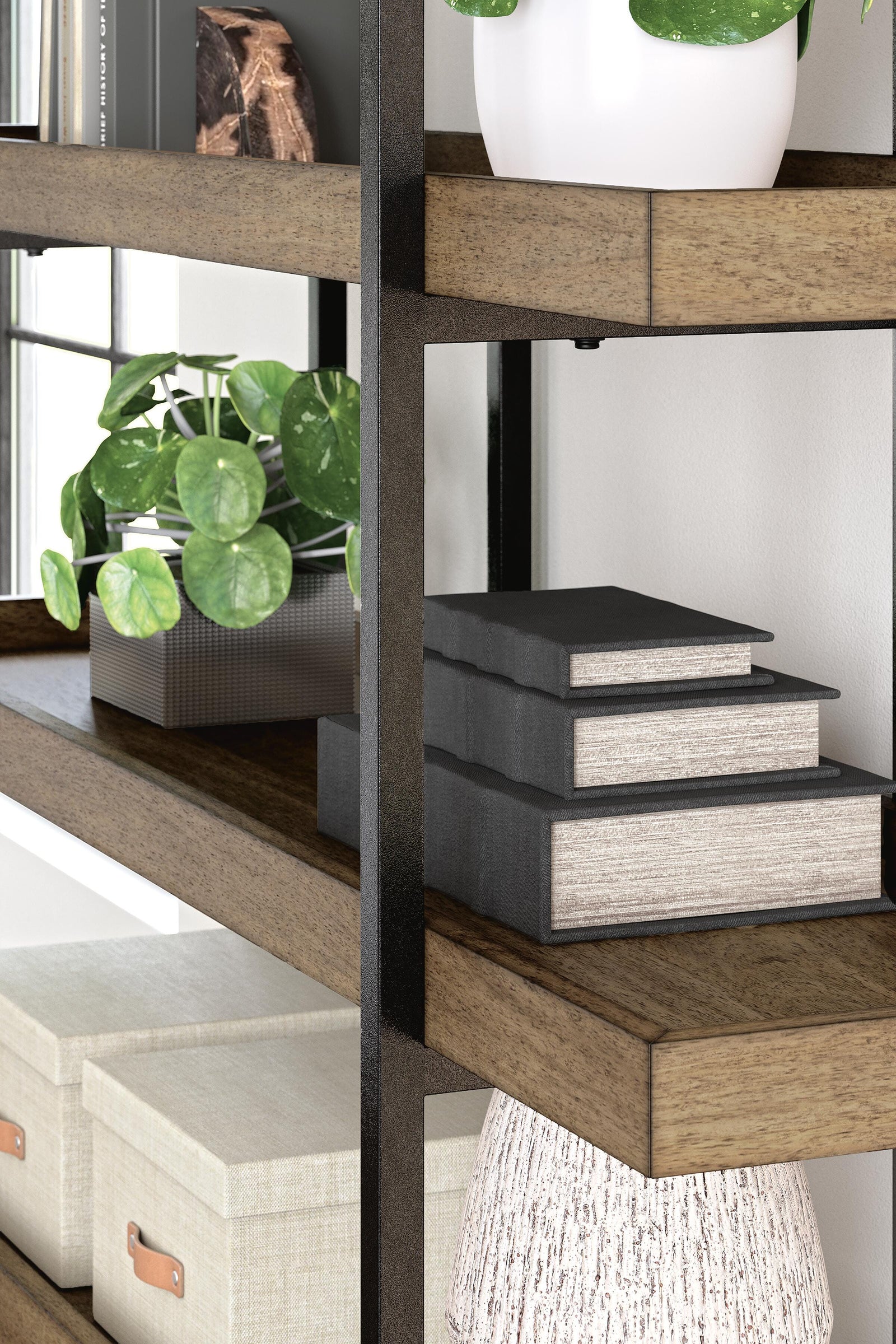 Montia 76 Bookcase (H632-SI) - Image 9