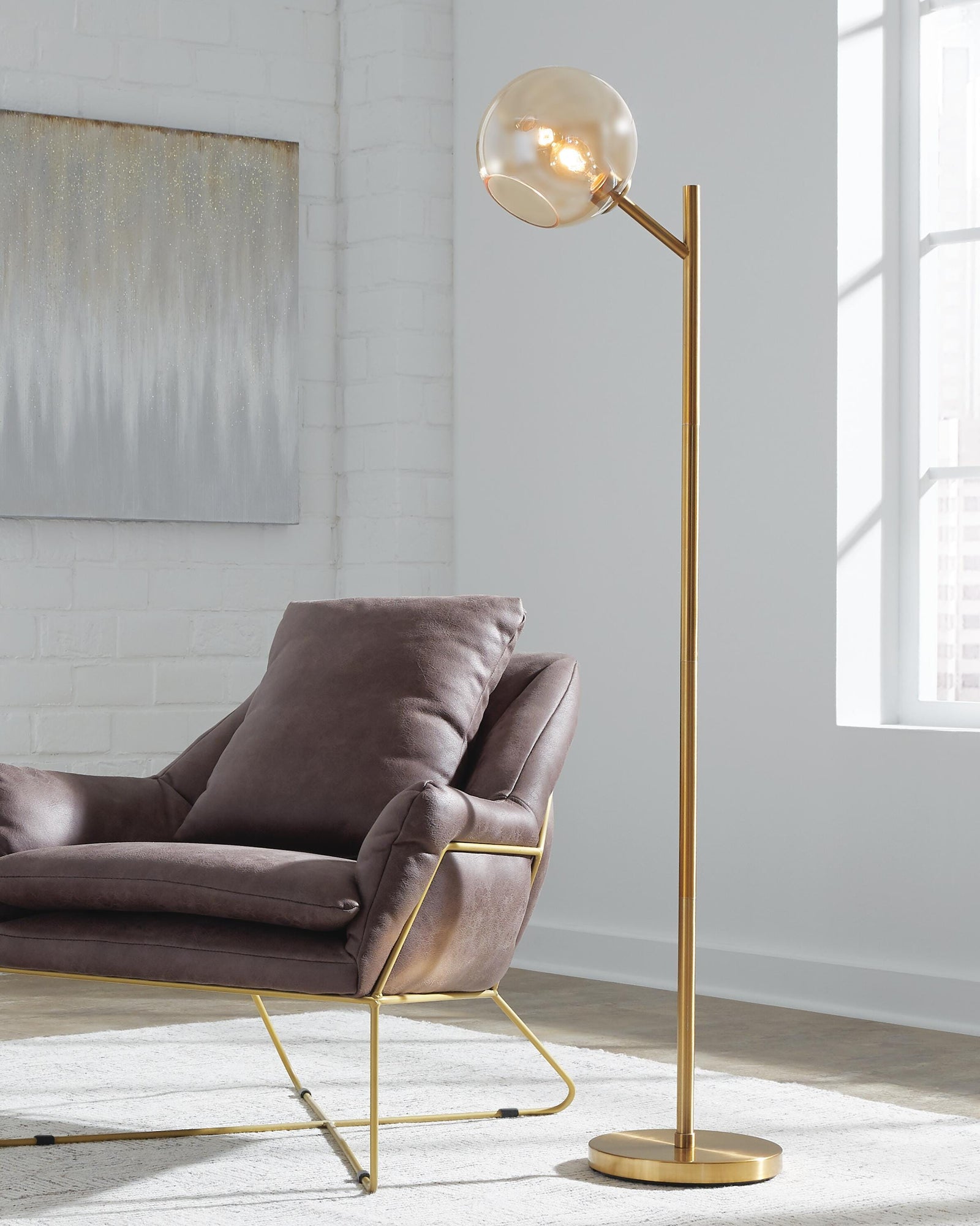 Abanson Floor Lamp (L206021-SI) - Image 2