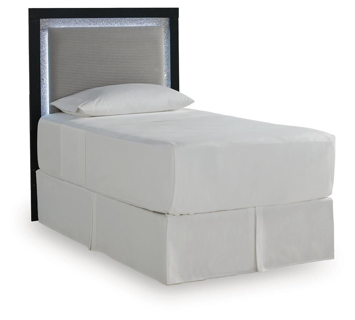 Maeling King Upholstered Panel Headboard (PCB1115-SI)