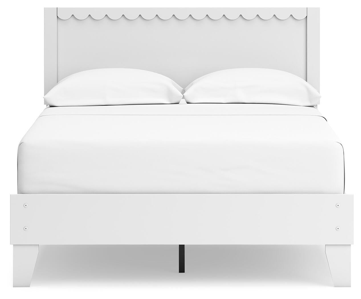 Hallityn Panel Platform Bed (Youth) - White (EB1810-SI) - Image 4