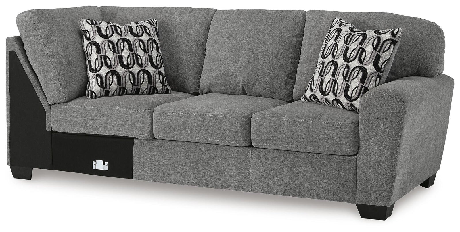 Birkdale Court Left-Arm Facing Sofa with Corner Wedge (32402-SI) - Image 14