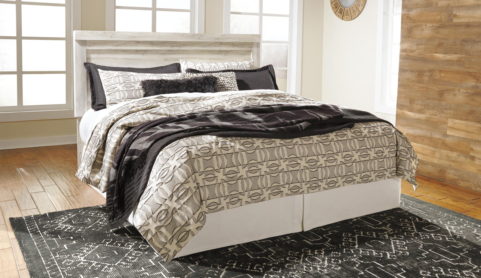Bellaby Panel Headboard - Whitewash (B331-SI) - Image 18