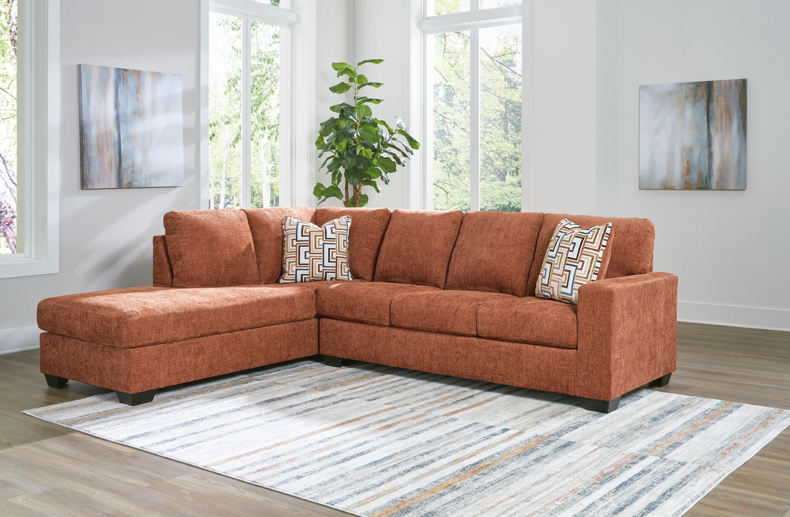 Aviemore 2-Piece Sectional with Chaise (24304-SI) - Image 3