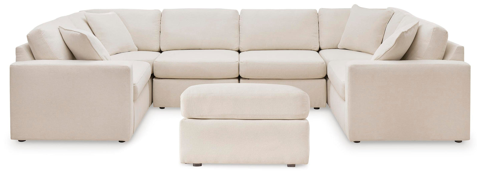 Modmax 6-Piece Sectional and Ottoman (92103-SI)