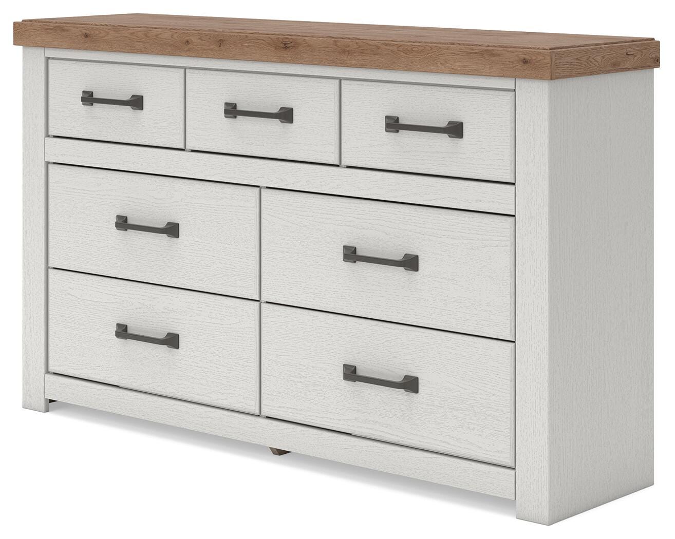 Savonport Dresser - White/Brown (B4615-SI) - Image 5