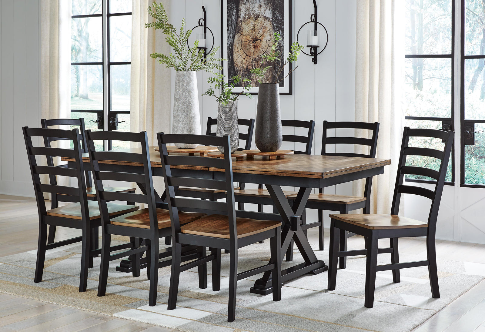 Wildenauer Dining Table and 8 Chairs (D634-SI) - Image 11