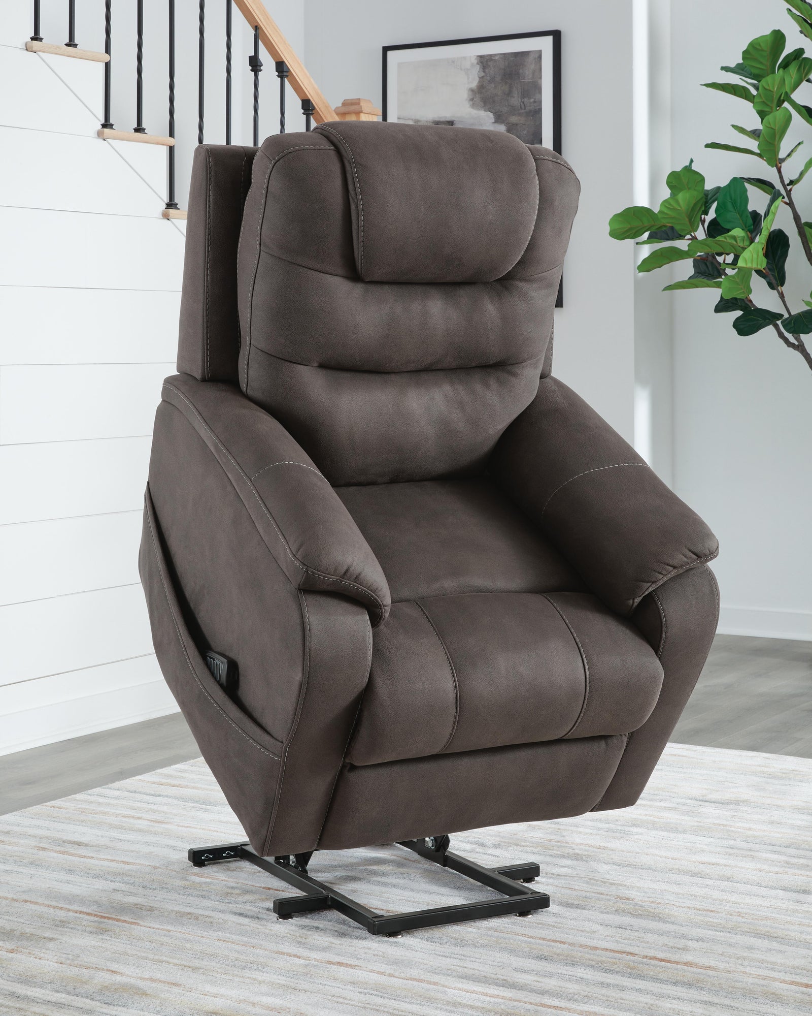 Snowfield Power Lift Recliner (17609-SI) - Image 10