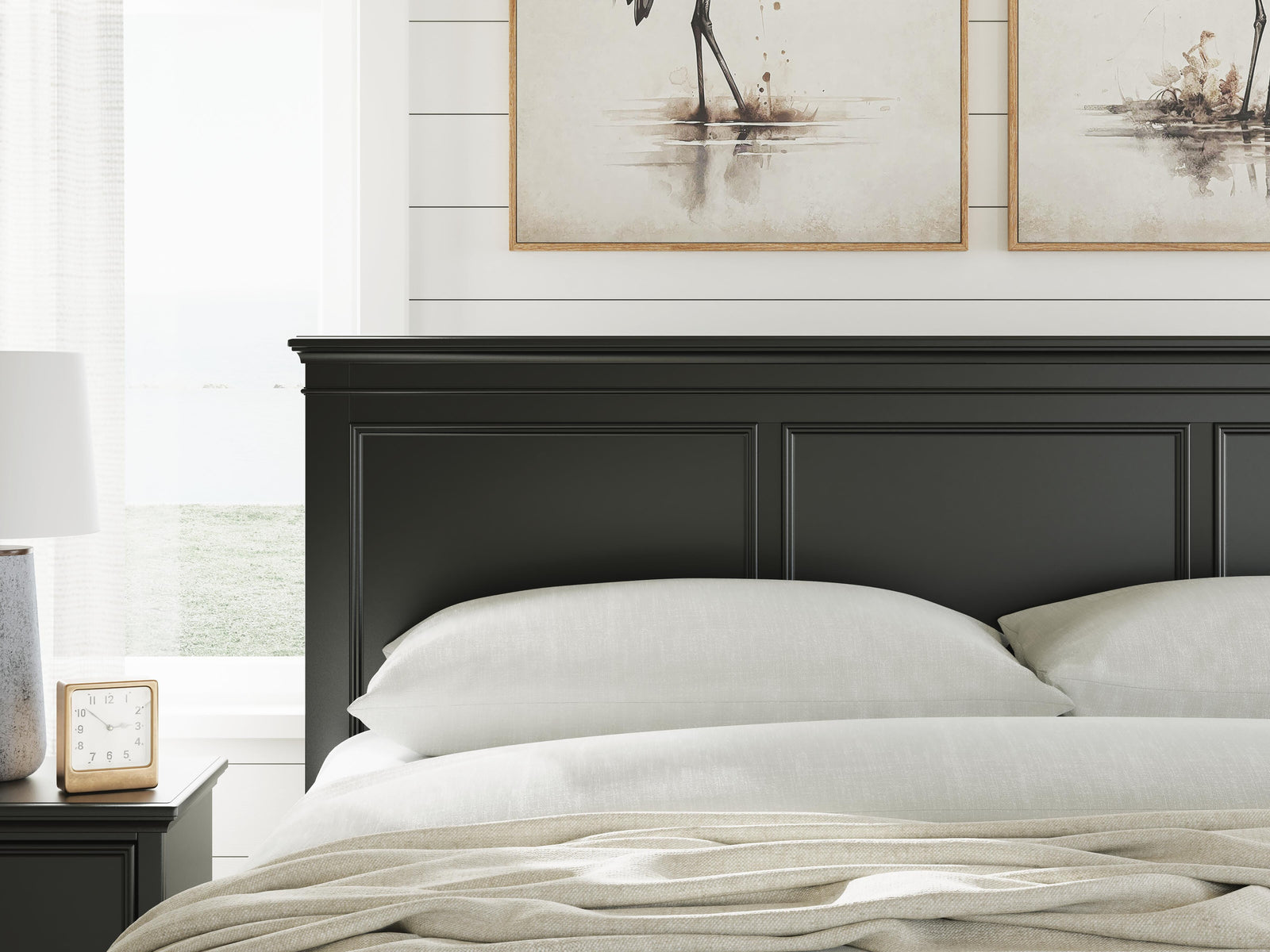 Lanolee Panel Storage Bed - Black (B687-SI) - Image 10