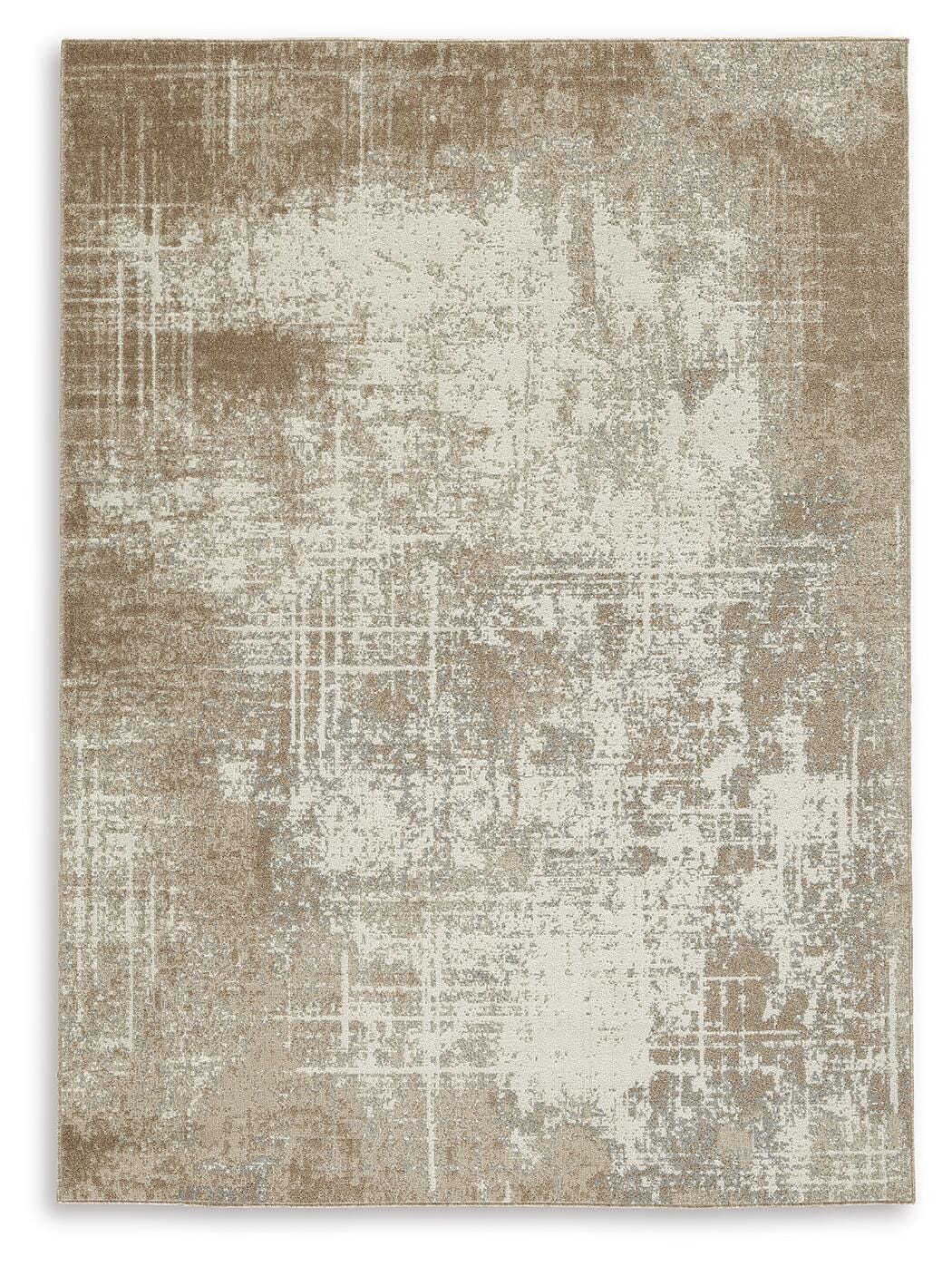 Grifflain 51 x 7 Washable Rug (R40623-SI)