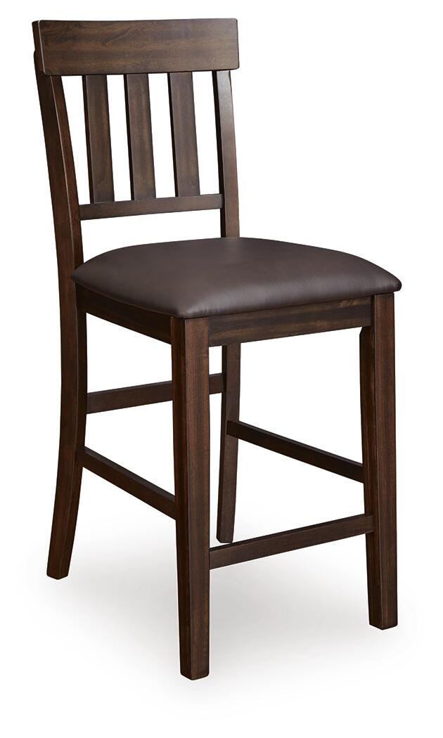 Haddigan Counter Height Dining Table and 6 Barstools (D596-SI) - Image 8