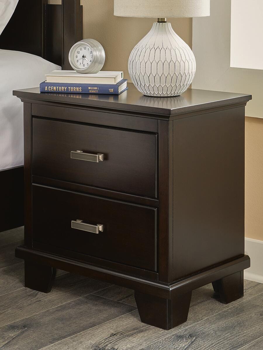 Covetown Nightstand - Dark Brown (B441-SI) - Image 2