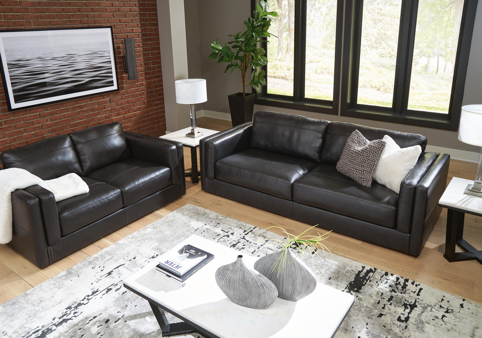 Amiata Sofa and Loveseat (57405-SI) - Image 4