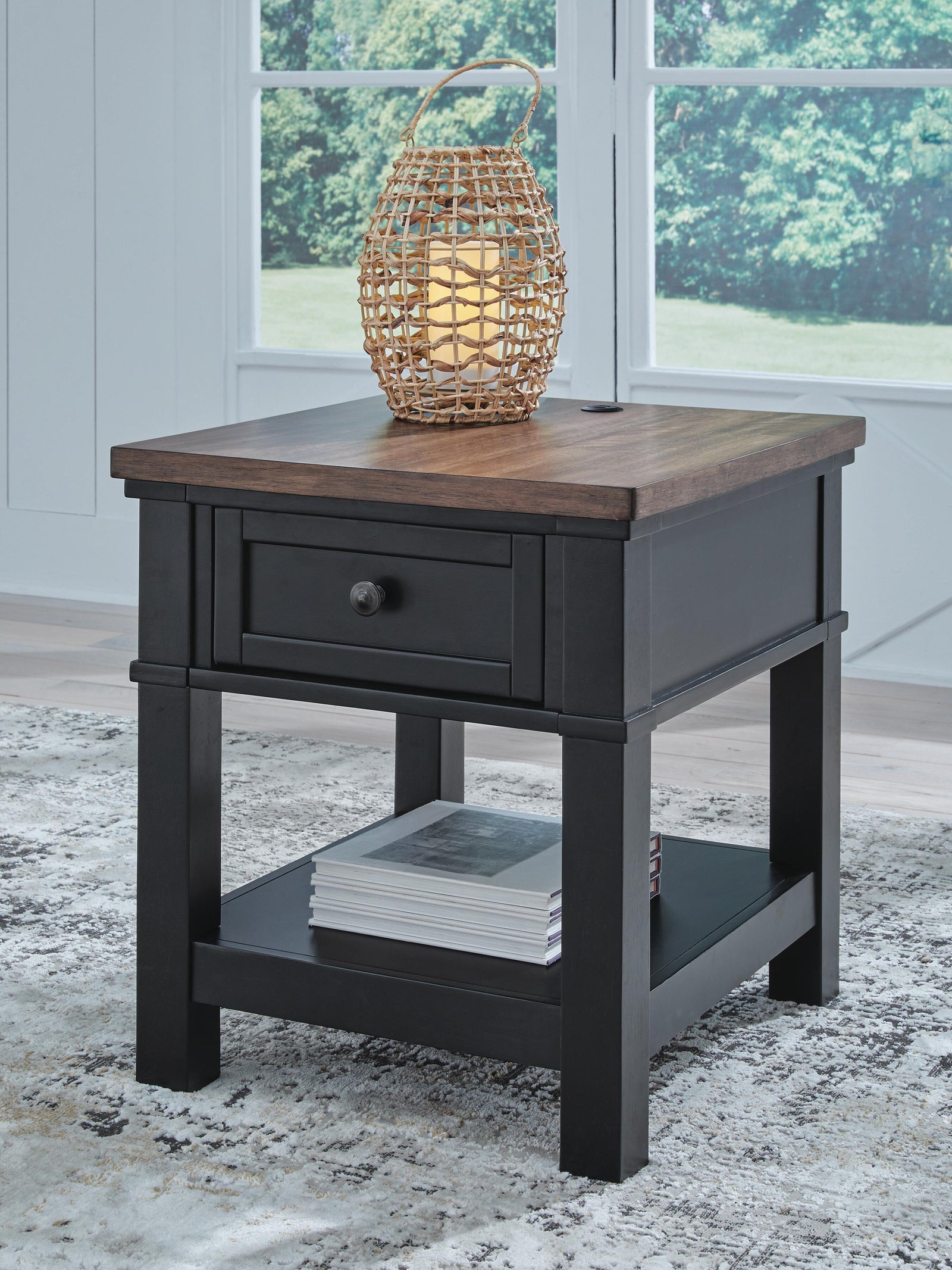 Wildenauer End Table - Brown/Black (T664-SI) - Image 2