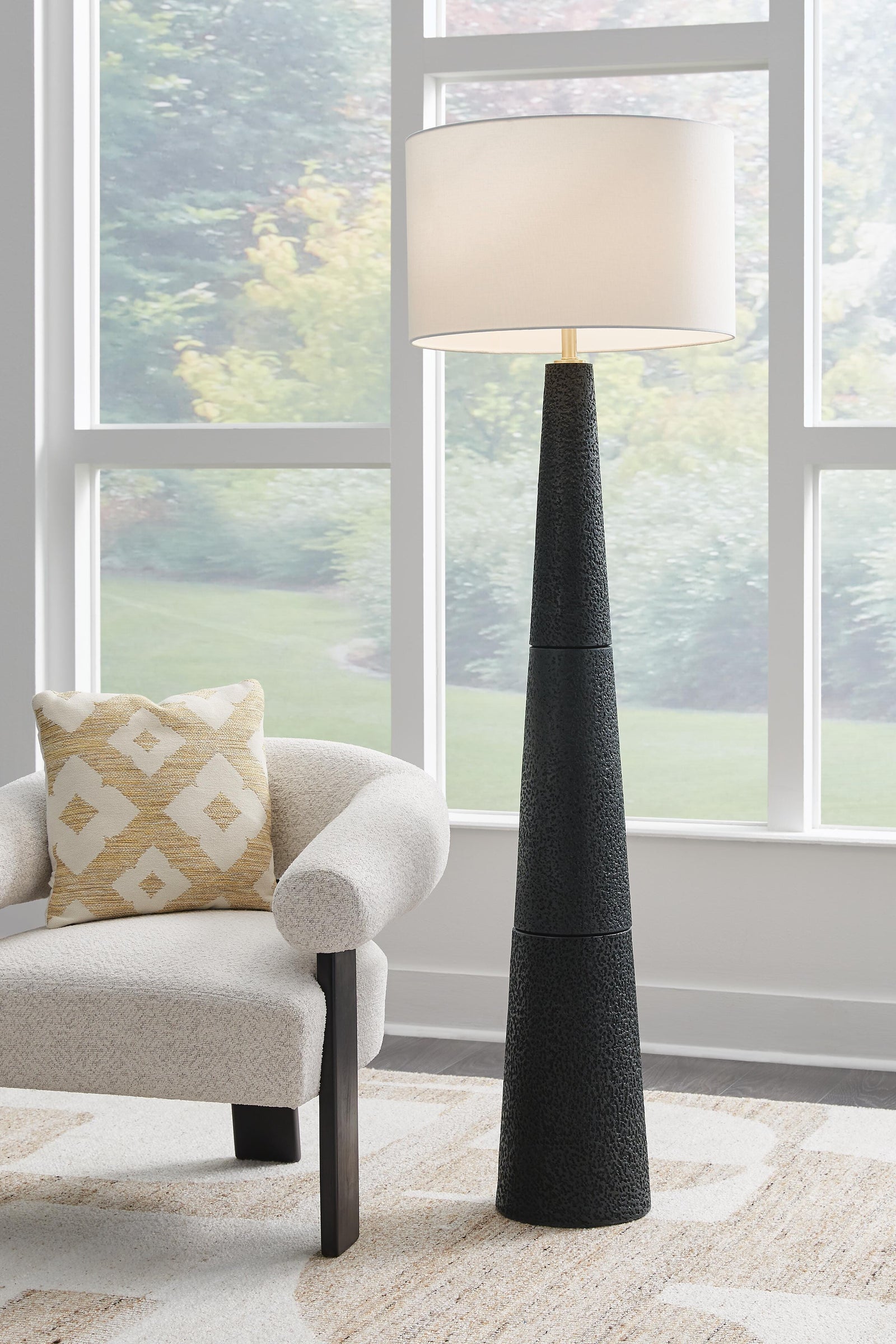 Hallburg Floor Lamp (L235761-SI) - Image 2