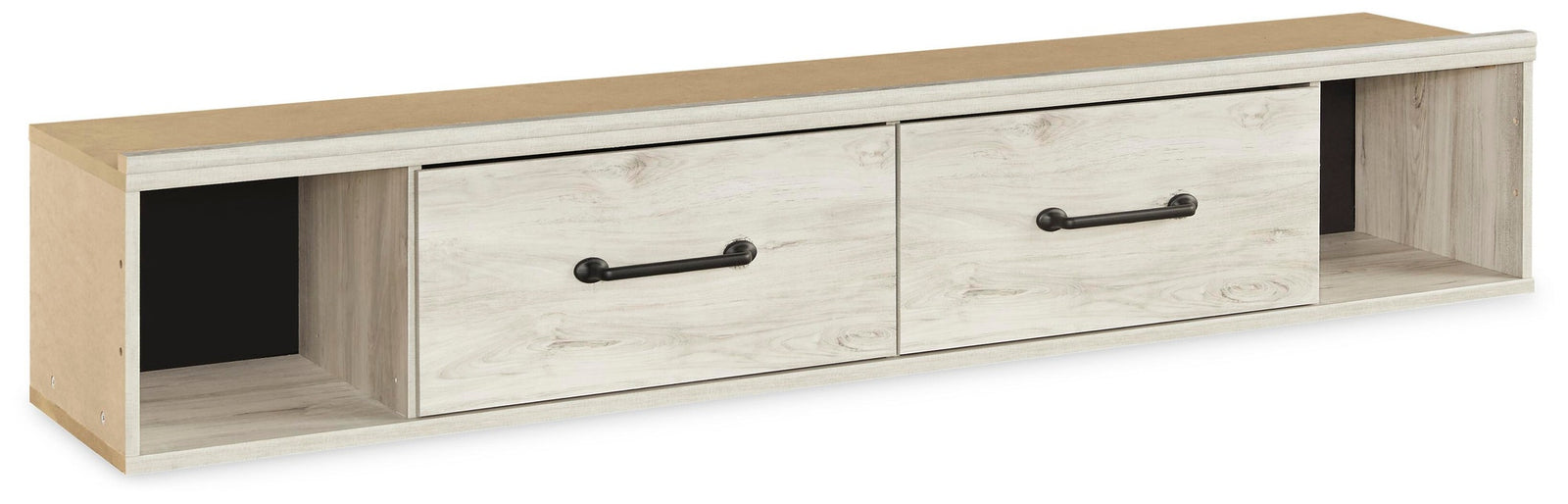 Cambeck Side Storage with Rail (Youth) - Whitewash (B192-SI)