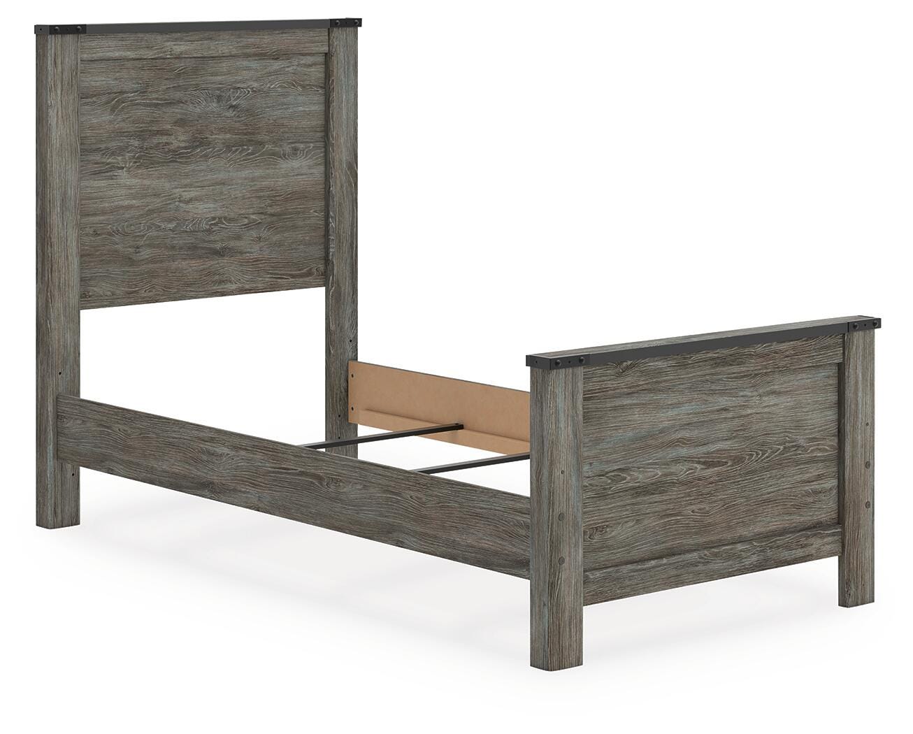 Frandern Panel Bed, Dresser and Mirror (B4480-SI) - Image 10