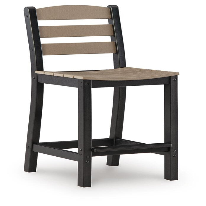Shoreline Beach Outdoor Counter Table and 2 Barstools (PCP221-SI) - Image 4
