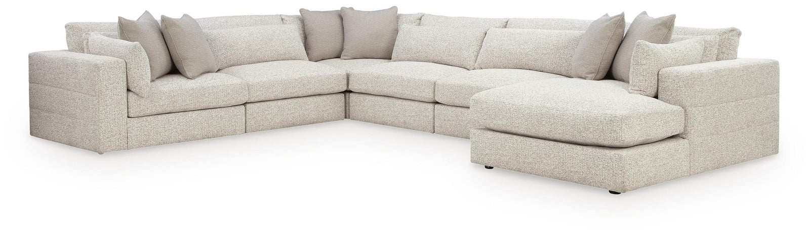 Ashbourne Estate 6-Piece Sectional with Chaise (PC66004-SI)